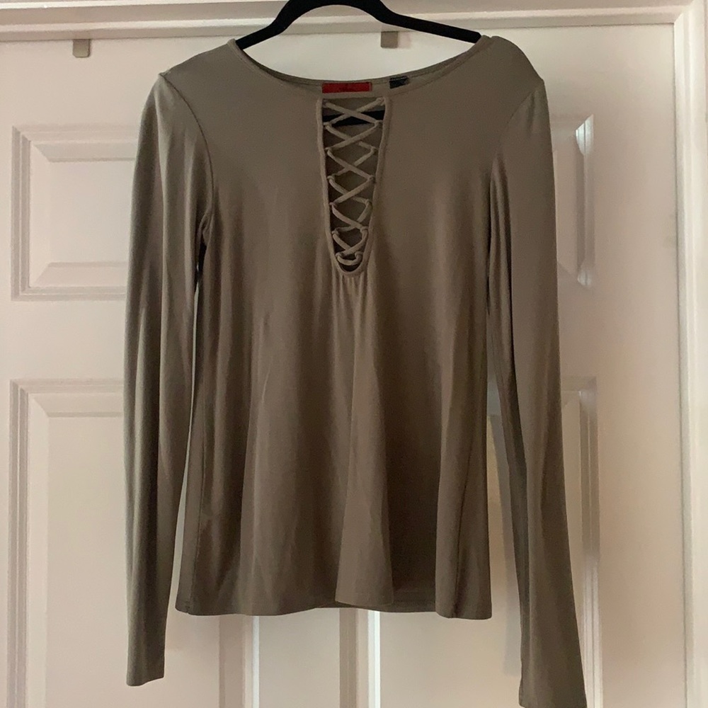 Green Long Sleeve Shirt